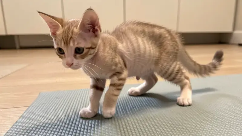 Ataxia Cerebelosa en Gatos: Hipoplasia, Causas y Calidad de Vida - salud felina y cuidados veterinarios para gatos
