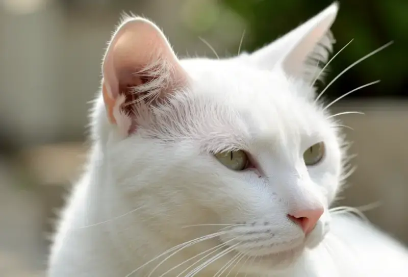 Gato en consulta veterinaria - salud felina y cuidados - carcinoma de celulas escamosas en gatos