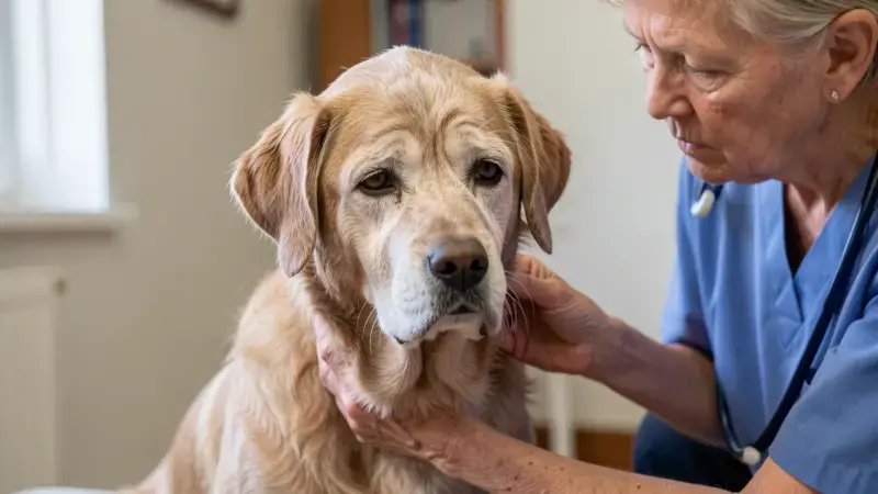 Disfuncion cognitiva en perros mayores - salud canina y cuidados veterinarios para perros
