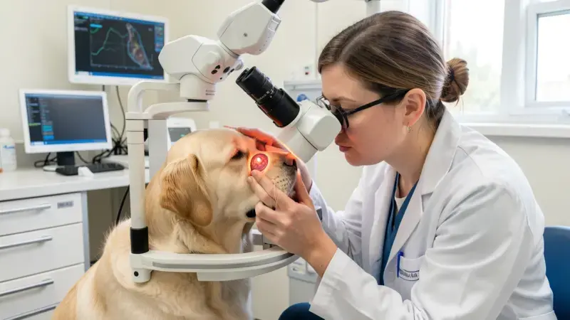 Displasia de retina en perros - salud canina y cuidados veterinarios para perros