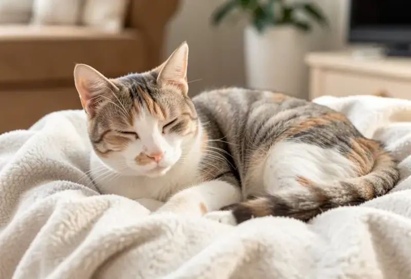 Gato en consulta veterinaria - salud felina y cuidados - gato babea mucho