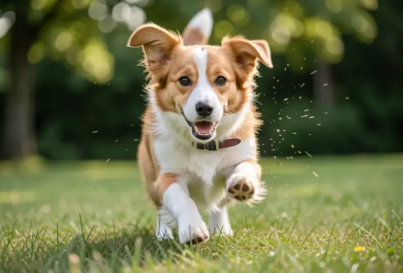 Perro en consulta veterinaria - salud canina y cuidados - hiperactividad en perros