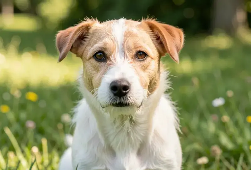 Perro en consulta veterinaria - salud canina y cuidados - hiperqueratosis en perros