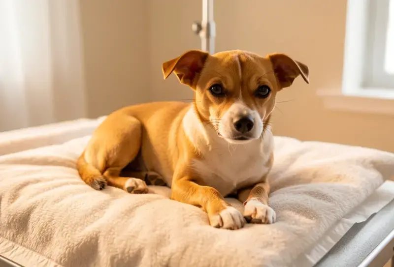 Perro en consulta veterinaria - salud canina y cuidados - mi perro no puede andar de repente
