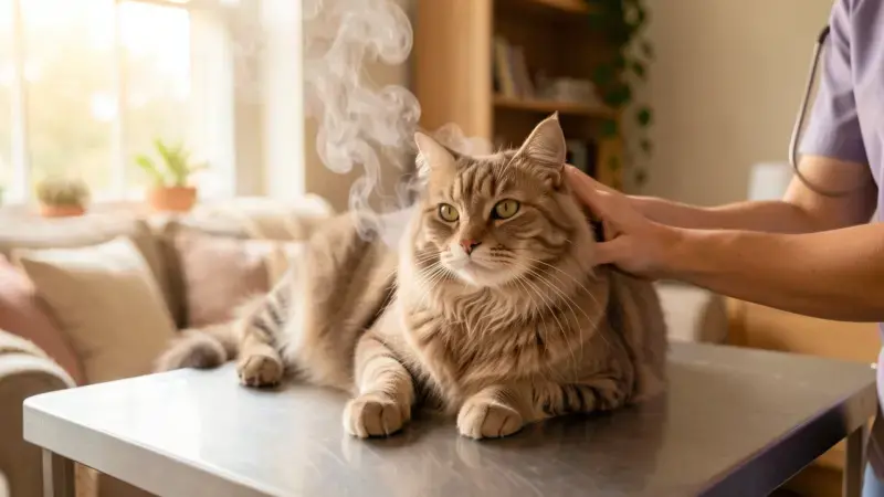 NeumonÃ­a en Gatos: SÃ­ntomas, Tipos y Tratamiento con NebulizaciÃ³n - salud felina y cuidados veterinarios para gatos