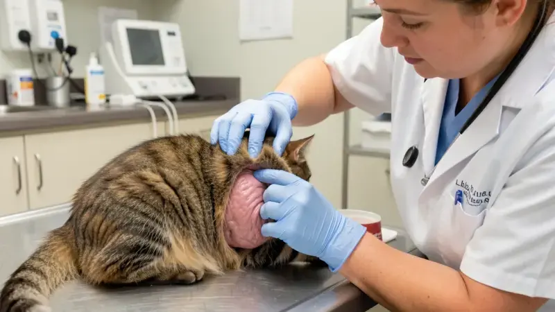 Prolapso Rectal en Gatos: Causas, Reducción y Cirugía - salud felina y cuidados veterinarios para gatos