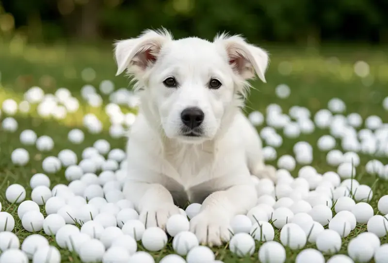 Perro en consulta veterinaria - salud canina y cuidados - serie blanca hemograma perros