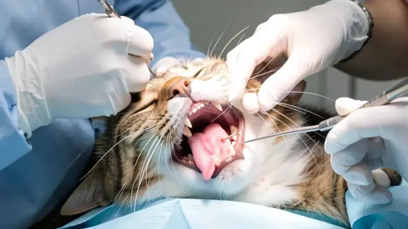 Úlceras Orales en Gatos: Causas, Diagnóstico y Tratamiento - salud felina y cuidados veterinarios para gatos